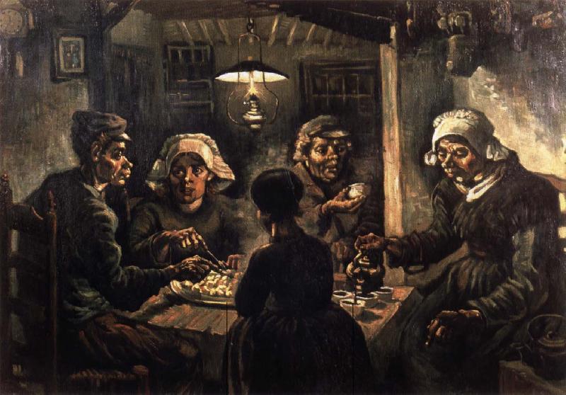 Vincent Van Gogh The potato eaters